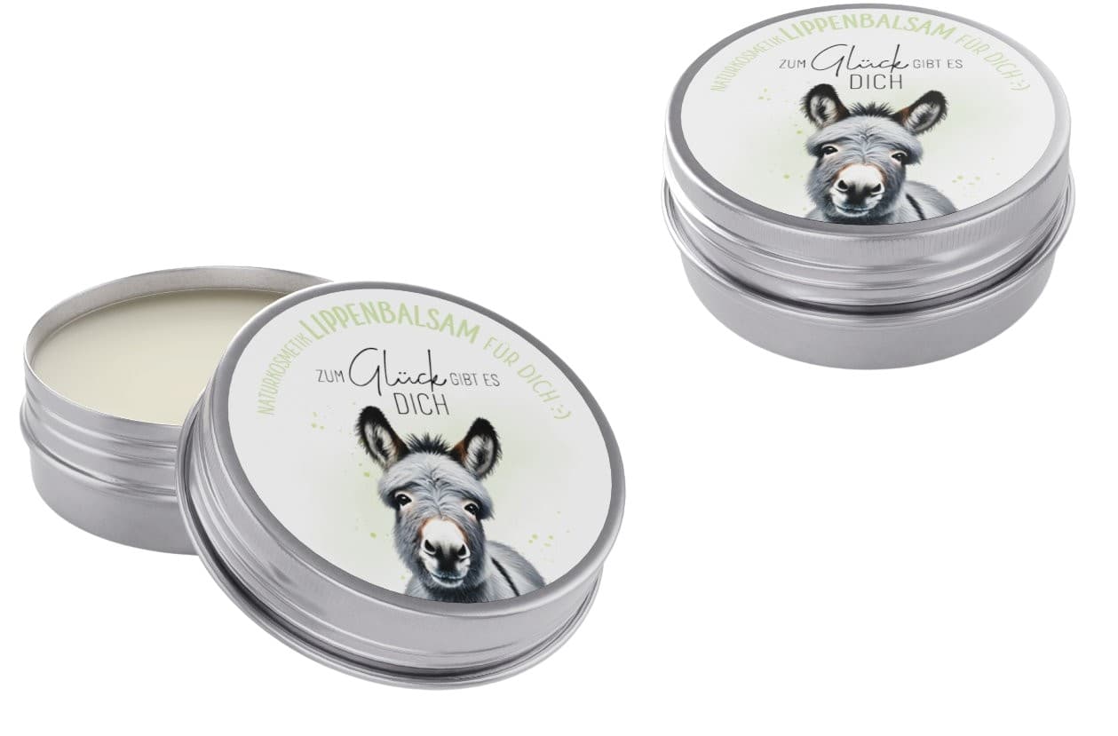 Geschenk für Dich Lippenbalsam Zum Glück gibt es Dich