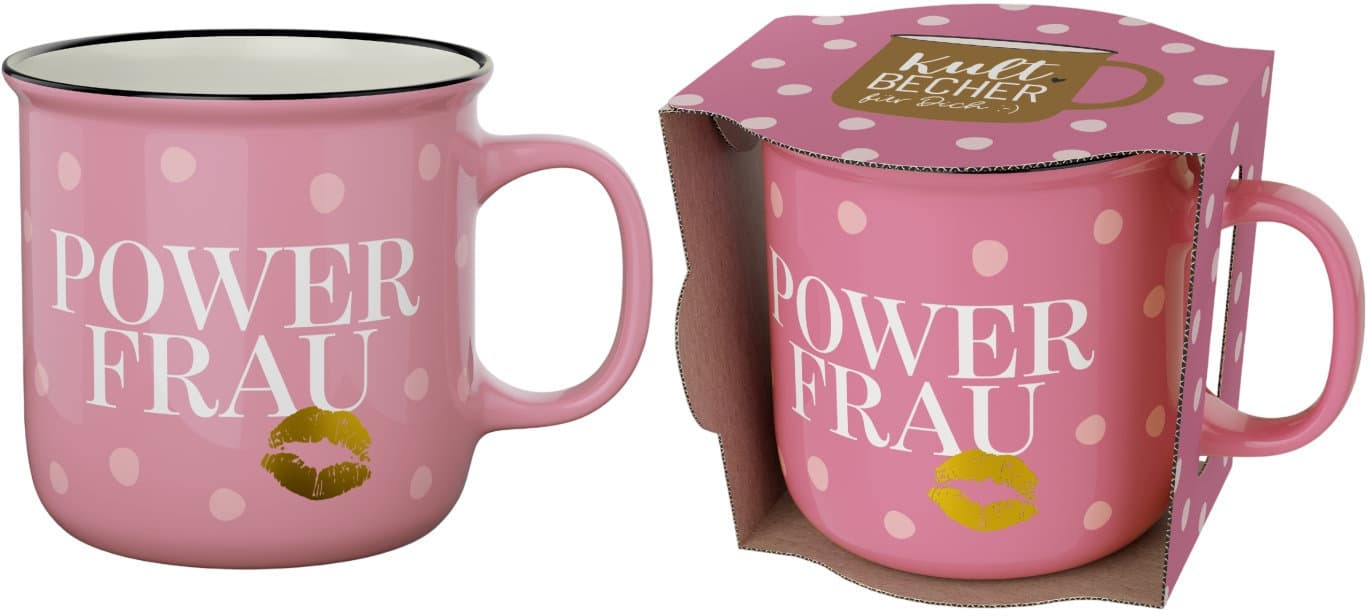 Geschenk für Dich Kultbecher Powerfrau 250ml