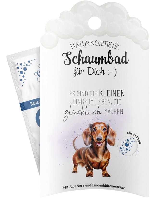 Geschenk für Dich Schaumbad Es sind die kleinen Dinge im Leben, die glücklich machen