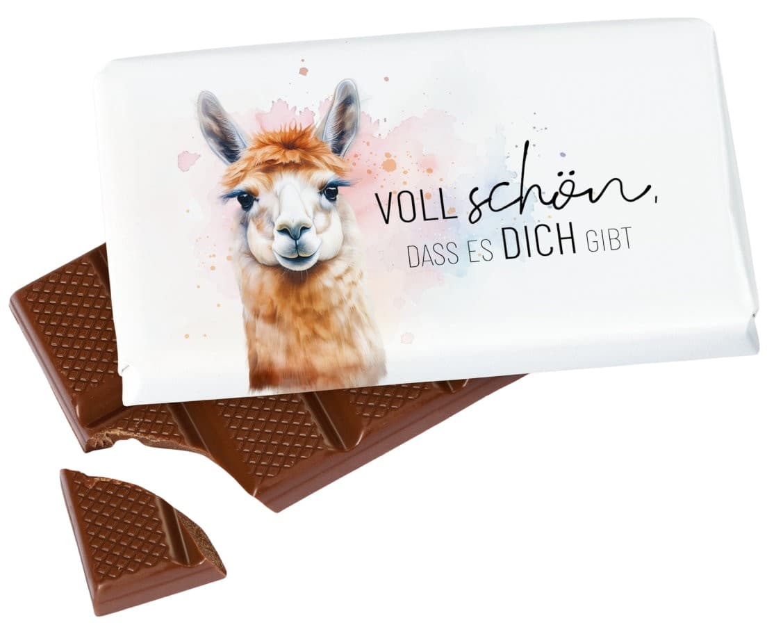 Geschenk für Dich Schokolade Voll schön, dass es Dich gibt