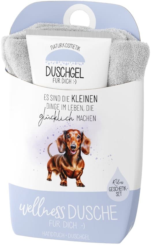 Geschenk für Dich Wellnessdusche Es sind die kleinen Dinge im Leben, die glücklich machen