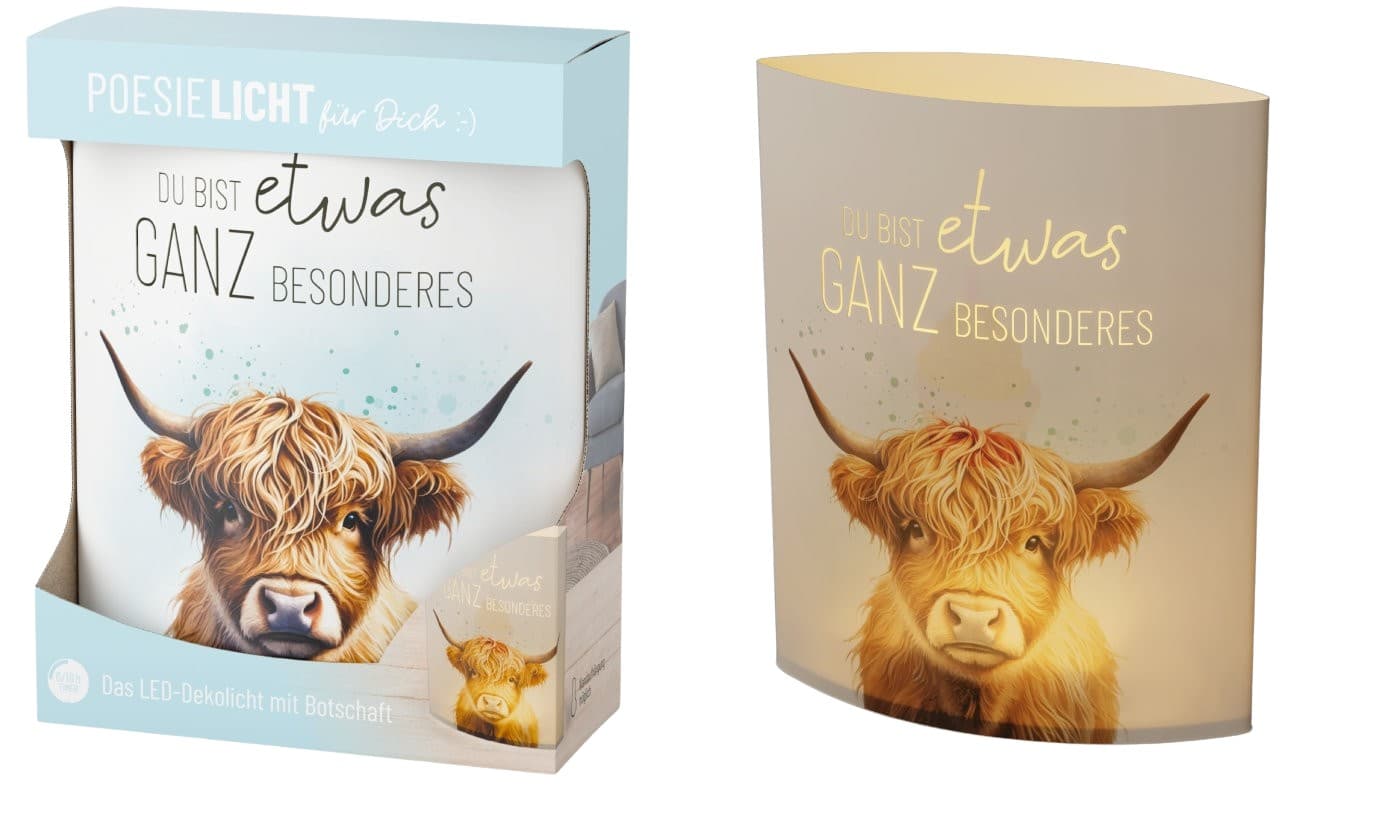 Geschenk für Dich Poesielicht Etwas ganz Besonderes