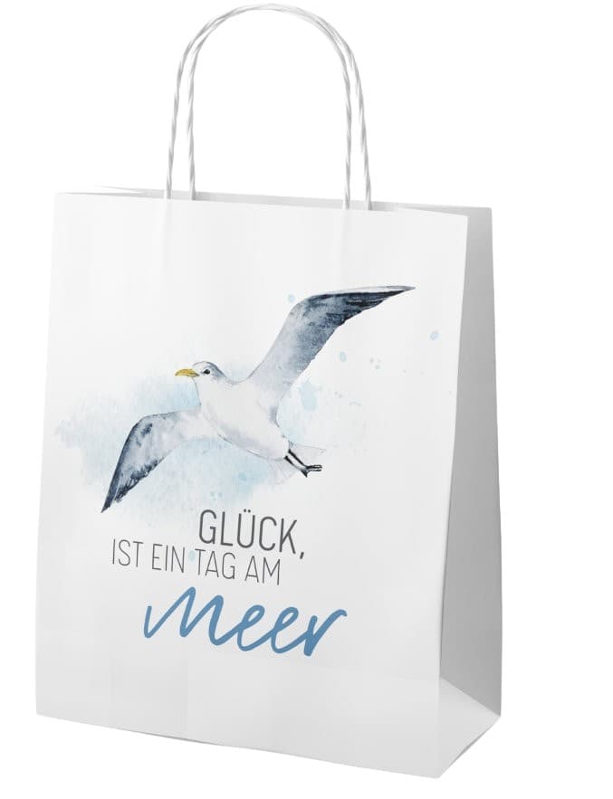 Geschenk für Dich Geschenktüte Meer