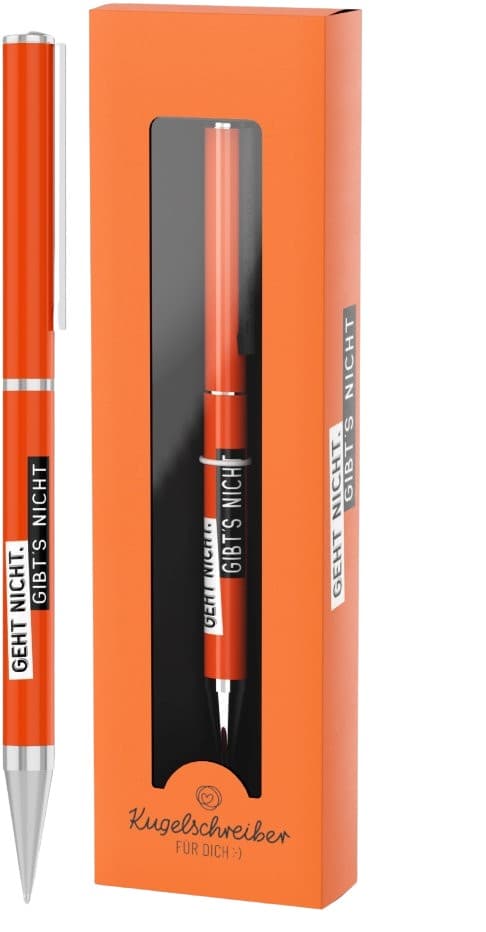 Geschenk für Dich Kugelschreiber Geht nicht, gibt's nicht