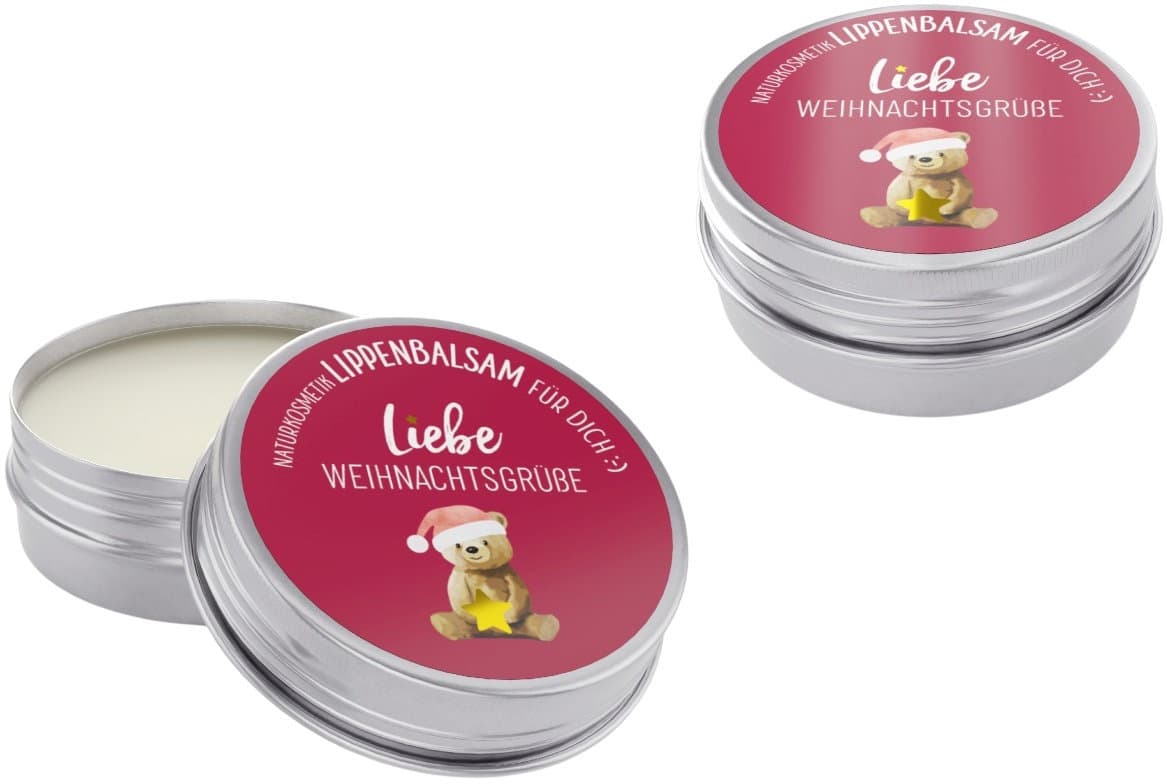 Geschenk für Dich Lippenbalsam Liebe Weihnachtsgrüße