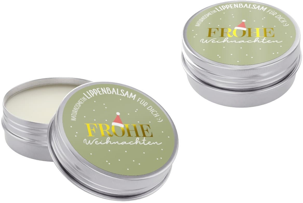 Geschenk für Dich Lippenbalsam Frohe Weihnachten