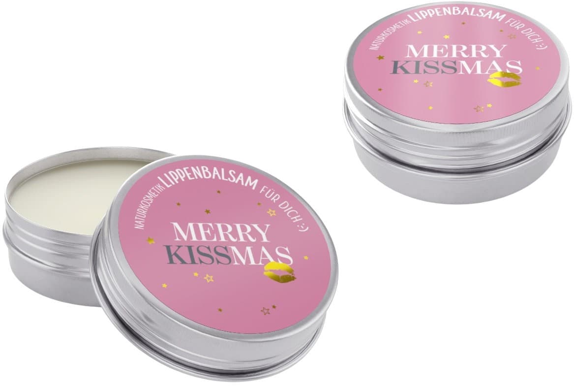 Geschenk für Dich Lippenbalsam Merry Kissmas