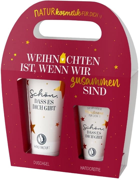 Geschenk für Dich Kosmetikset Weihnachten ist, wenn wir zusammen sind