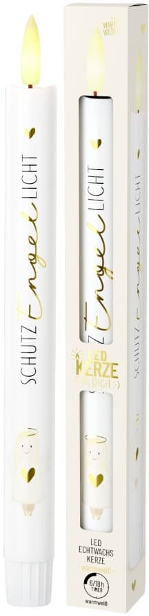 Geschenk für Dich LED-Kerze Schutzengellicht