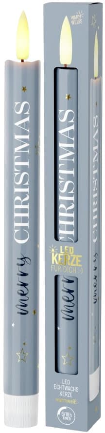 Geschenk für Dich LED-Kerze Merry Christmas