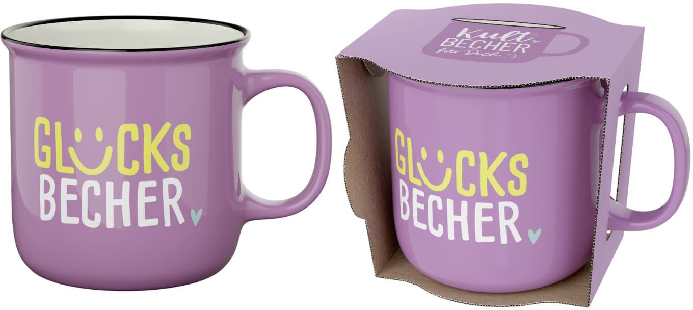 Geschenk für Dich Kultbecher Glücksbecher 250ml