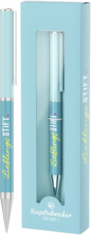 Geschenk für Dich Kugelschreiber Lieblingsstift