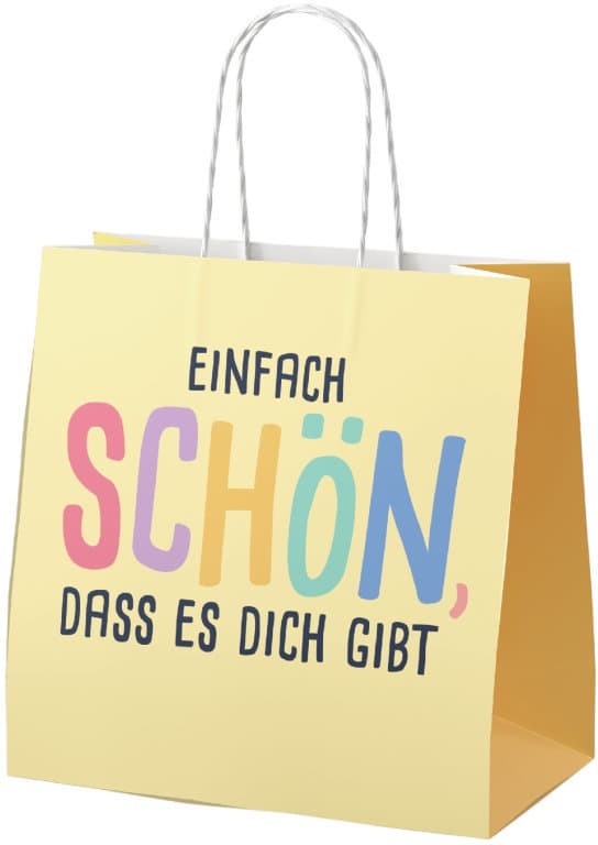 Geschenk für Dich Mini Geschenktüte Einfach schön, dass es Dich gibt