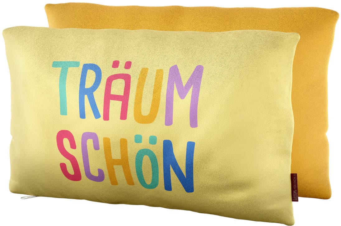 Geschenk für Dich Kissen Träum schön