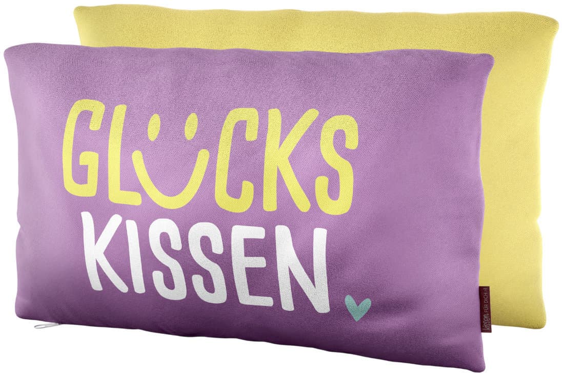Geschenk für Dich Kissen Glückskissen