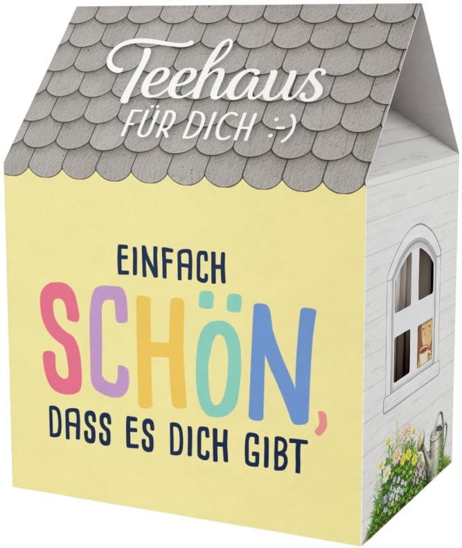 Geschenk für Dich Teehaus Einfach schön, dass es Dich gibt