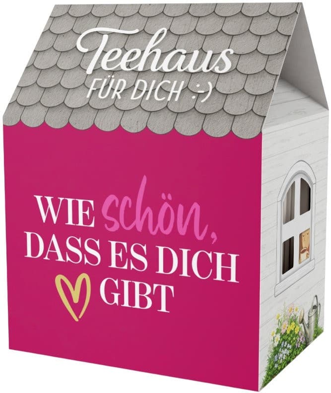 Geschenk für Dich Teehaus Wie schön, dass es Dich gibt
