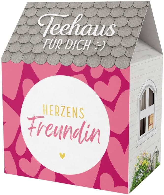 Geschenk für Dich Teehaus Herzensfreundin