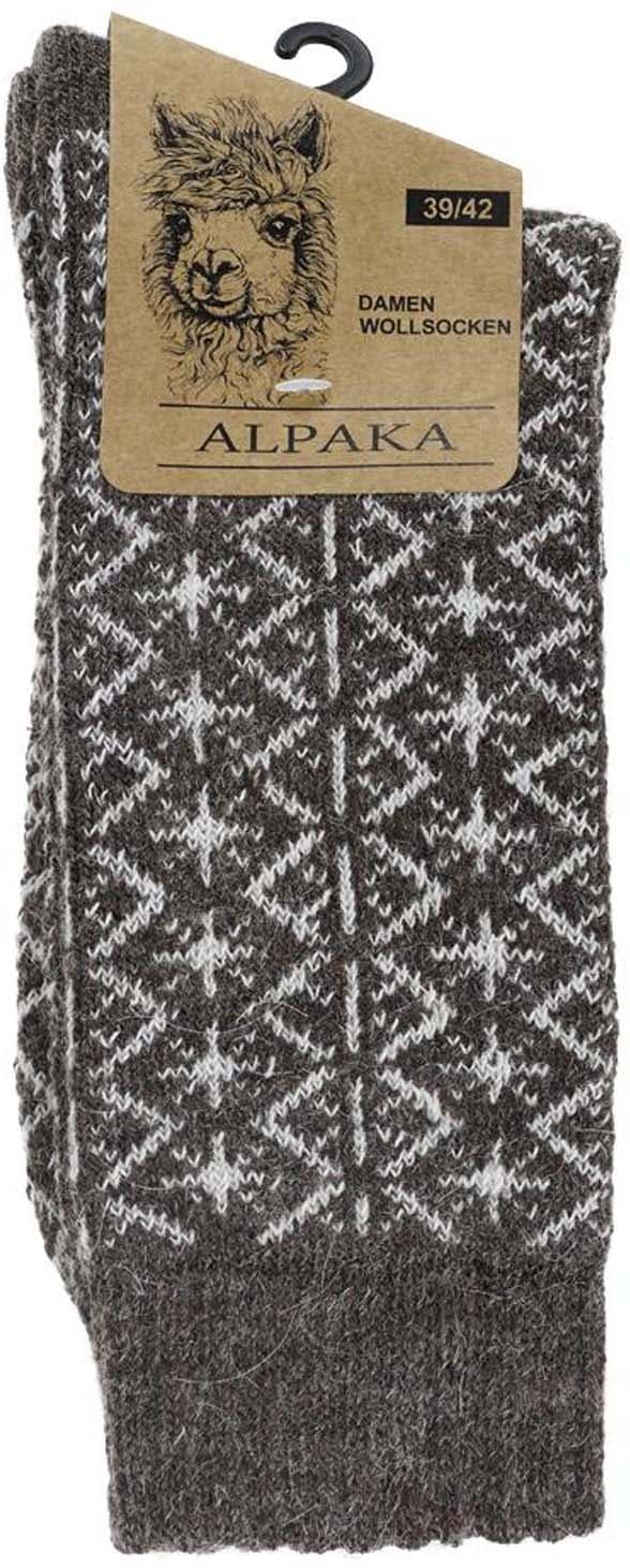 Damen Wollsocken Alpaka