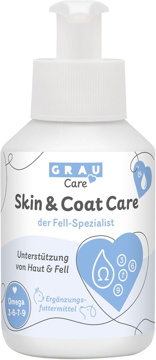 GRAU Tiernahrungsergänzung Skin & Coat Care