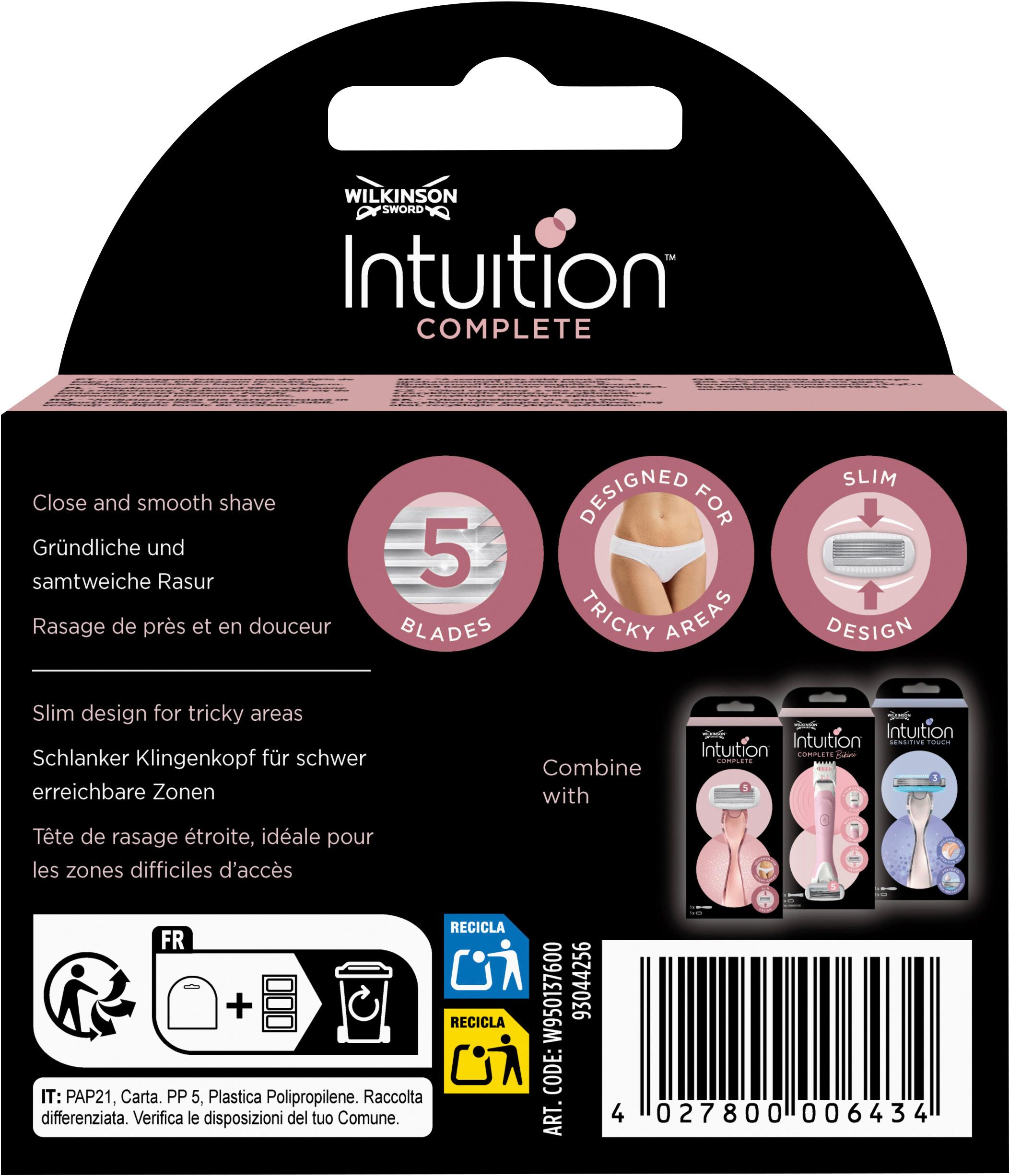 Produktbild Wilkinson Sword Intuition Complete Klingen 2 von 2