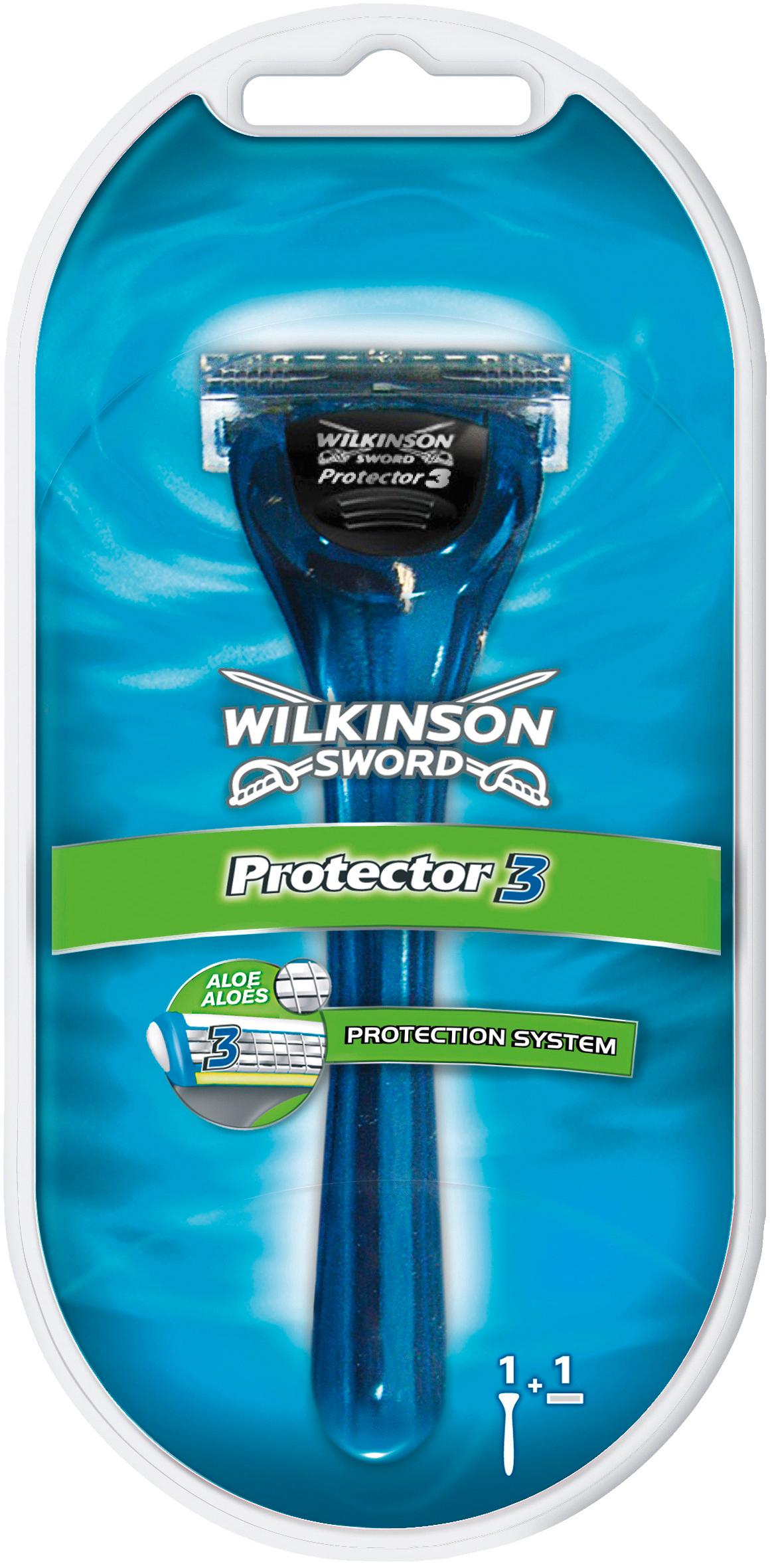 WILKINSON SWORD Protector 3 Rasierapparat mit 1 Klinge