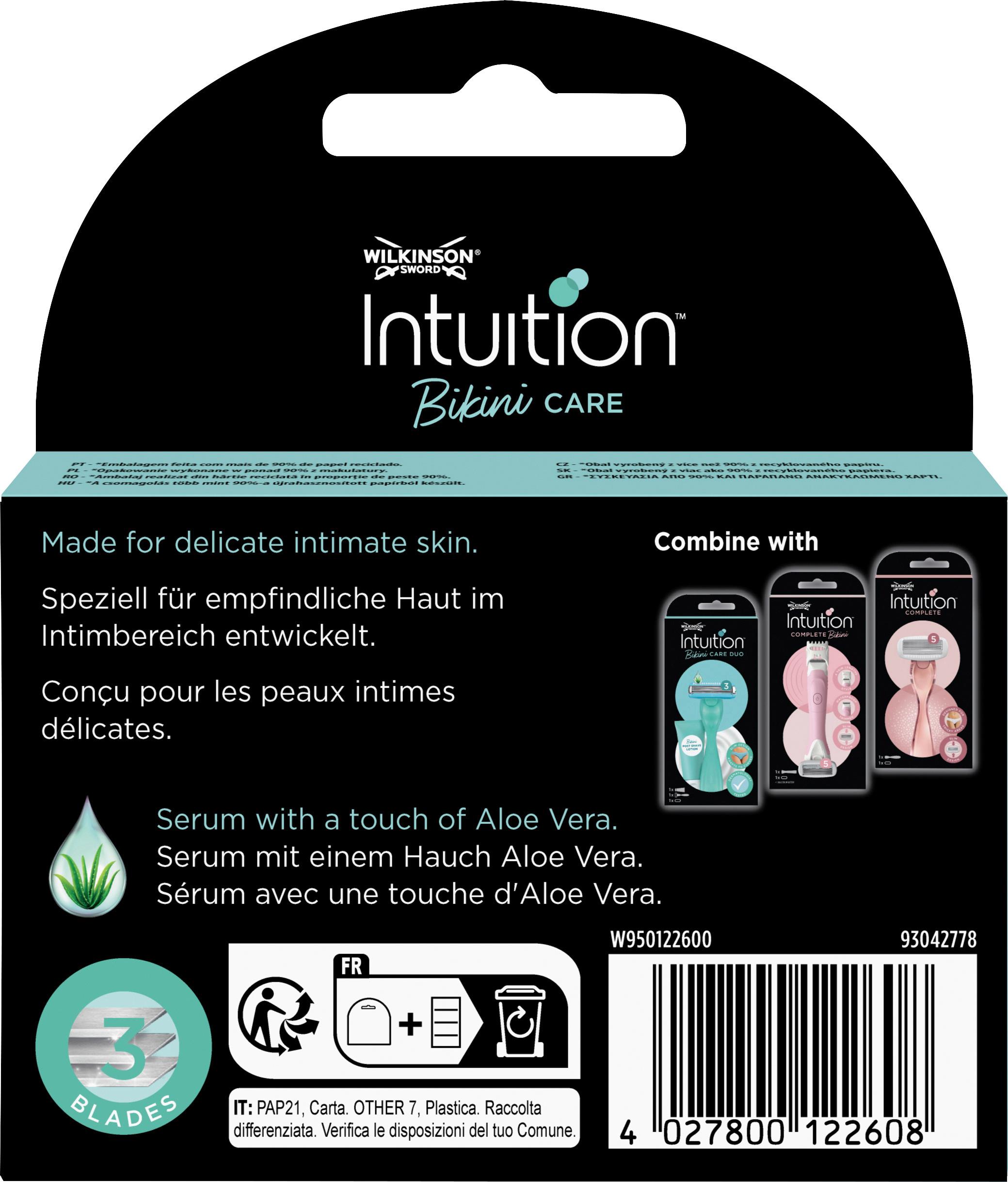 Produktbild Wilkinson Intuition Rasierklingen Bikini Care 2 von 3