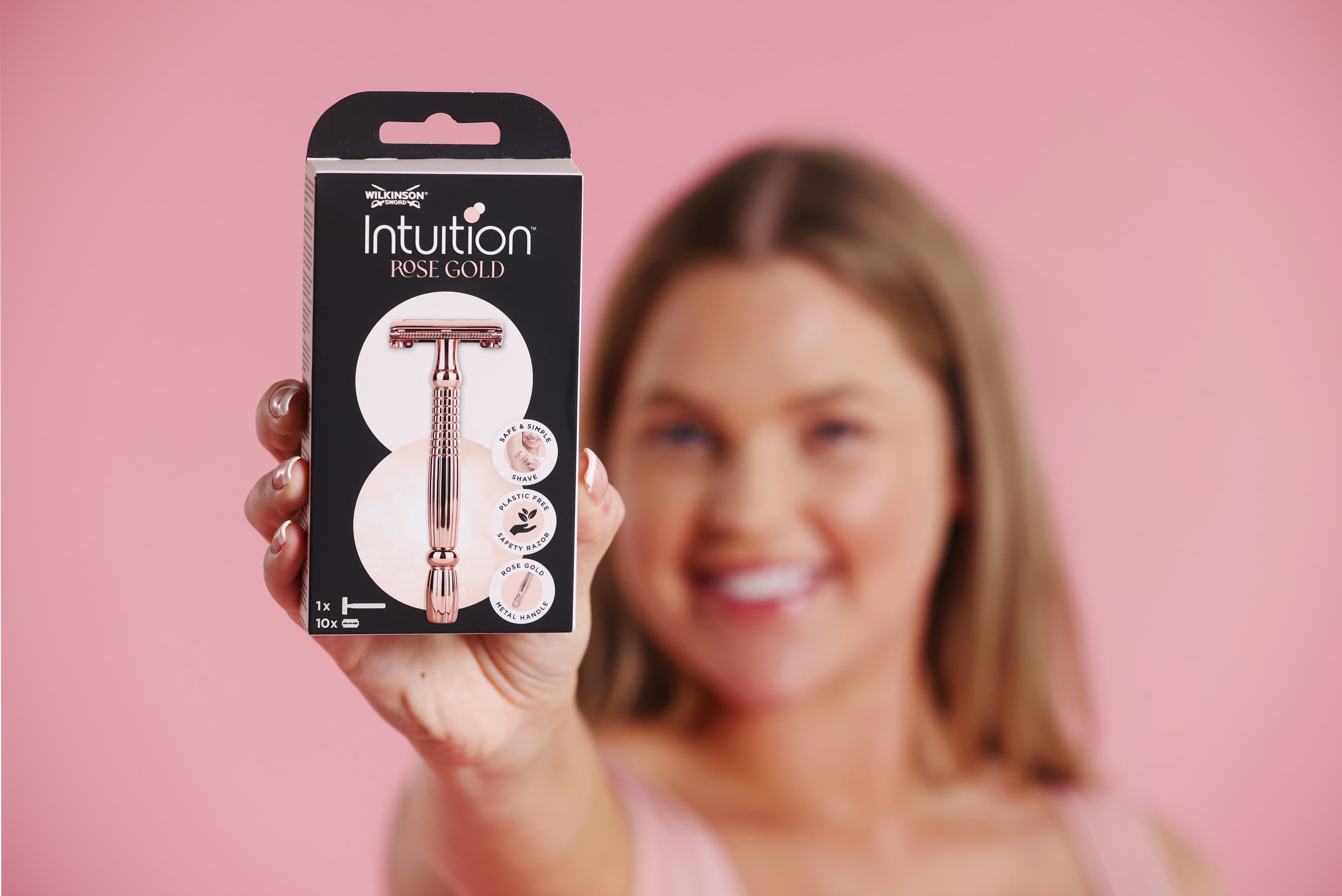 Produktbild WILKINSON SWORD Intuition Rose Gold Rasierhobel 6 von 10