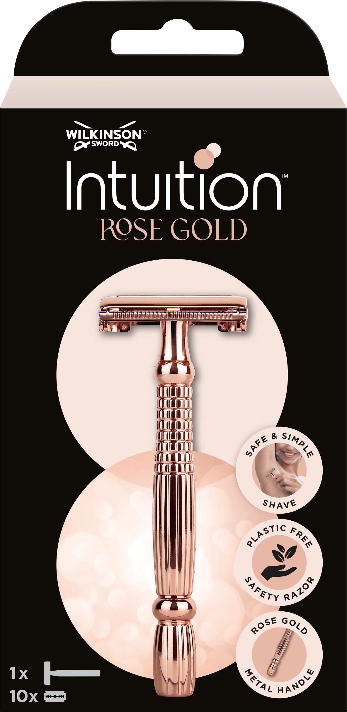 WILKINSON SWORD Intuition Rose Gold Rasierhobel