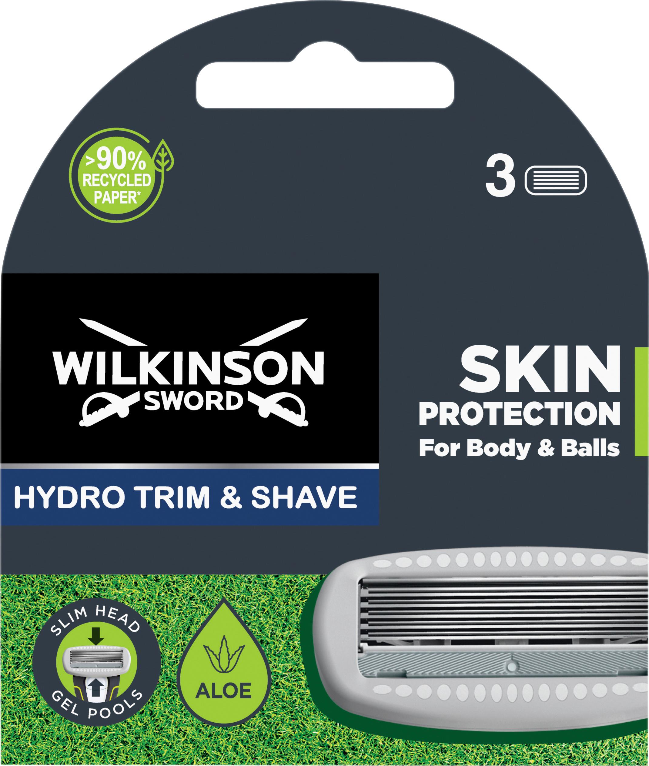 WILKINSON SWORD Hydro Trim&Shave 3er Klingen