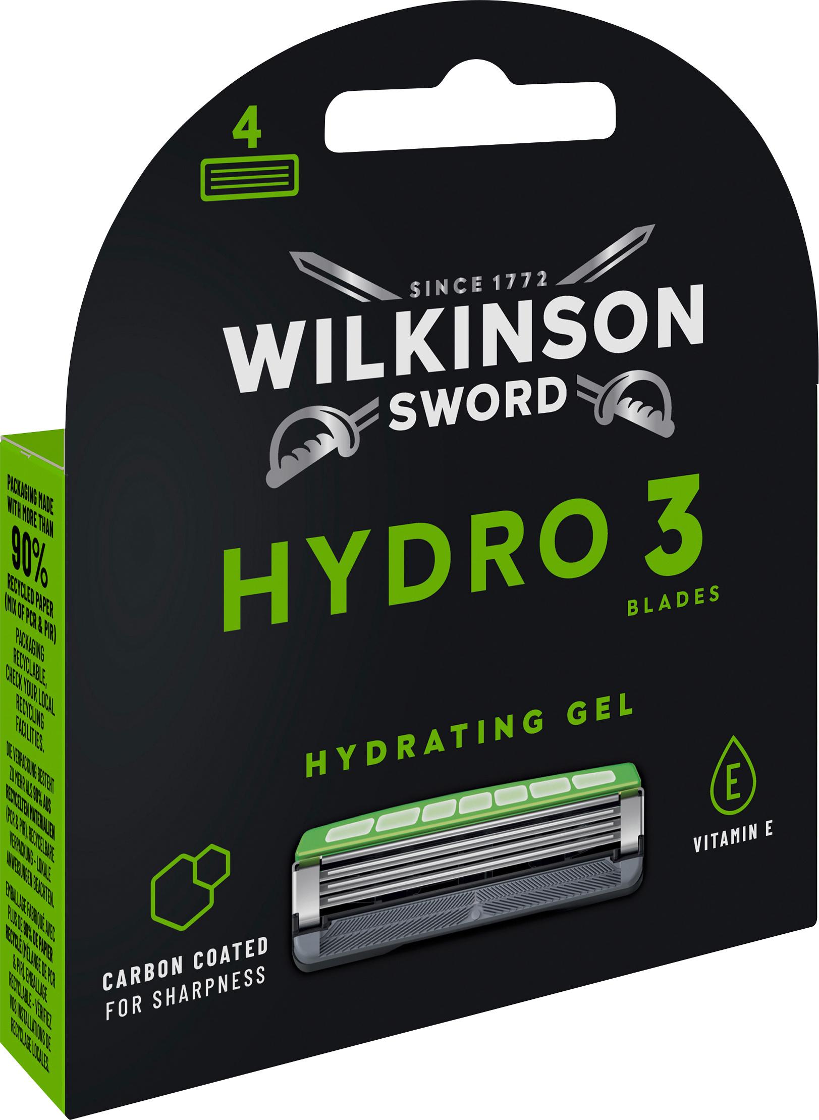 Produktbild WILKINSON SWORD Hydro3 Klingenpackung mit 4 Klingen 3 von 3