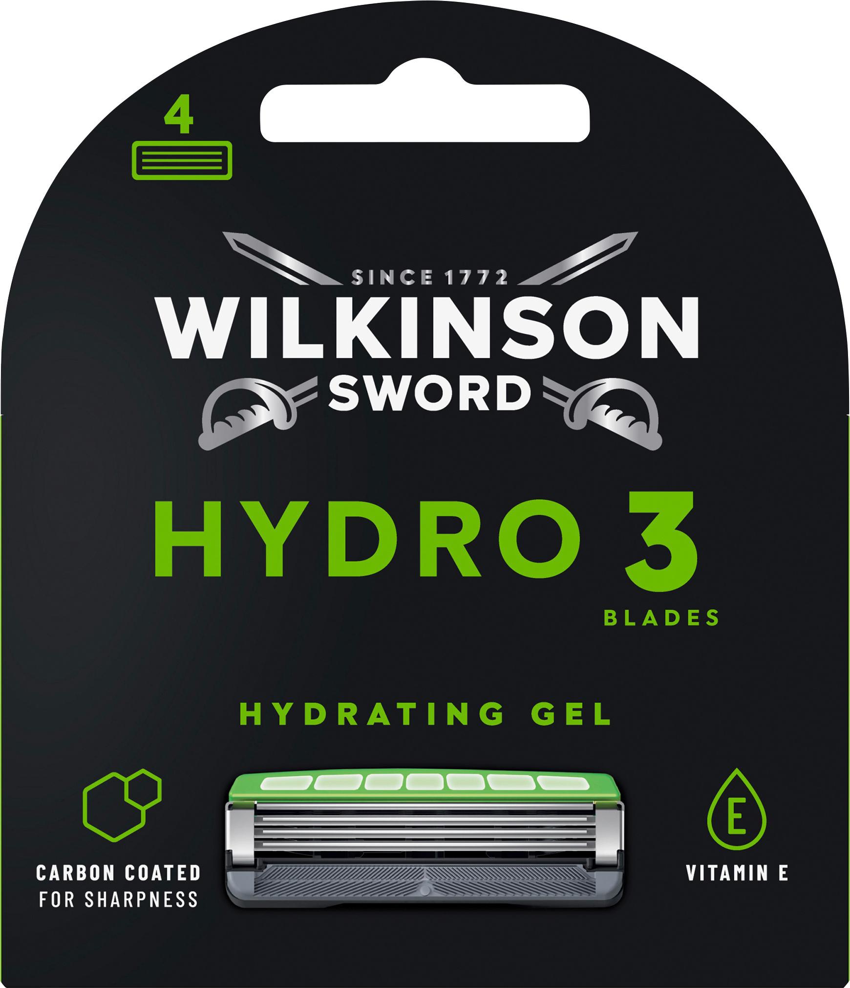 WILKINSON SWORD Hydro3 Klingenpackung mit 4 Klingen