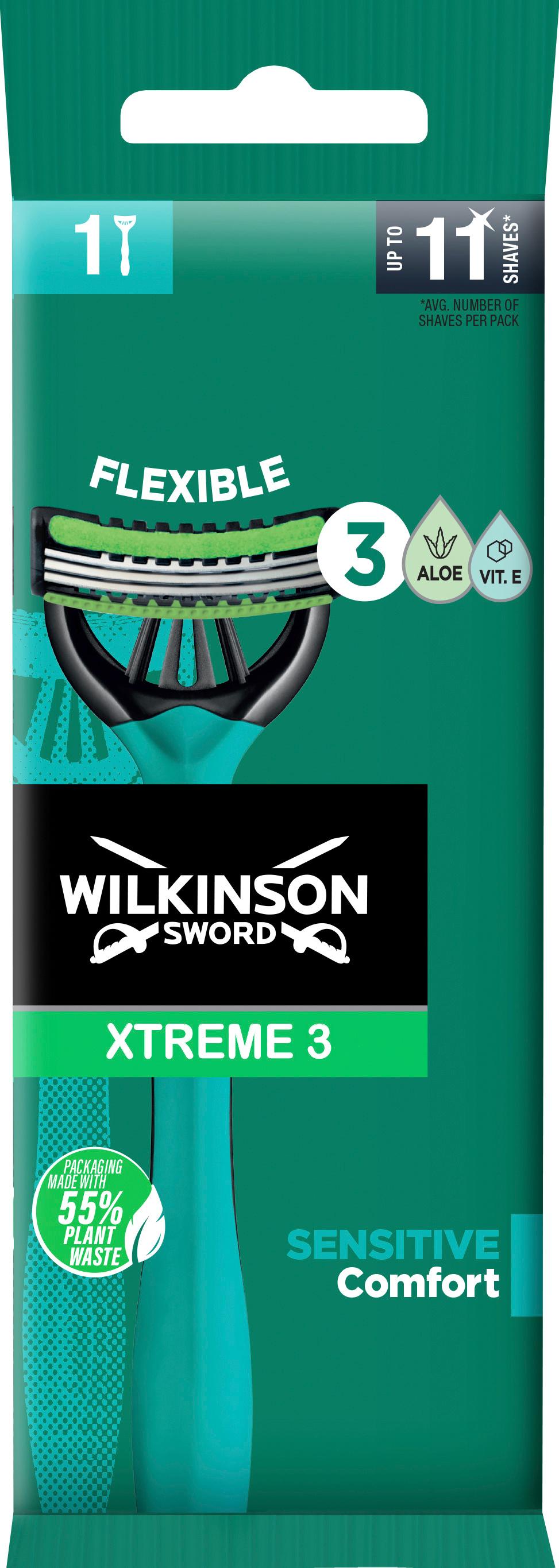 Wilkinson Sword Rasierapparat Xtreme 3 Sensitive Comfort Einwegrasierer