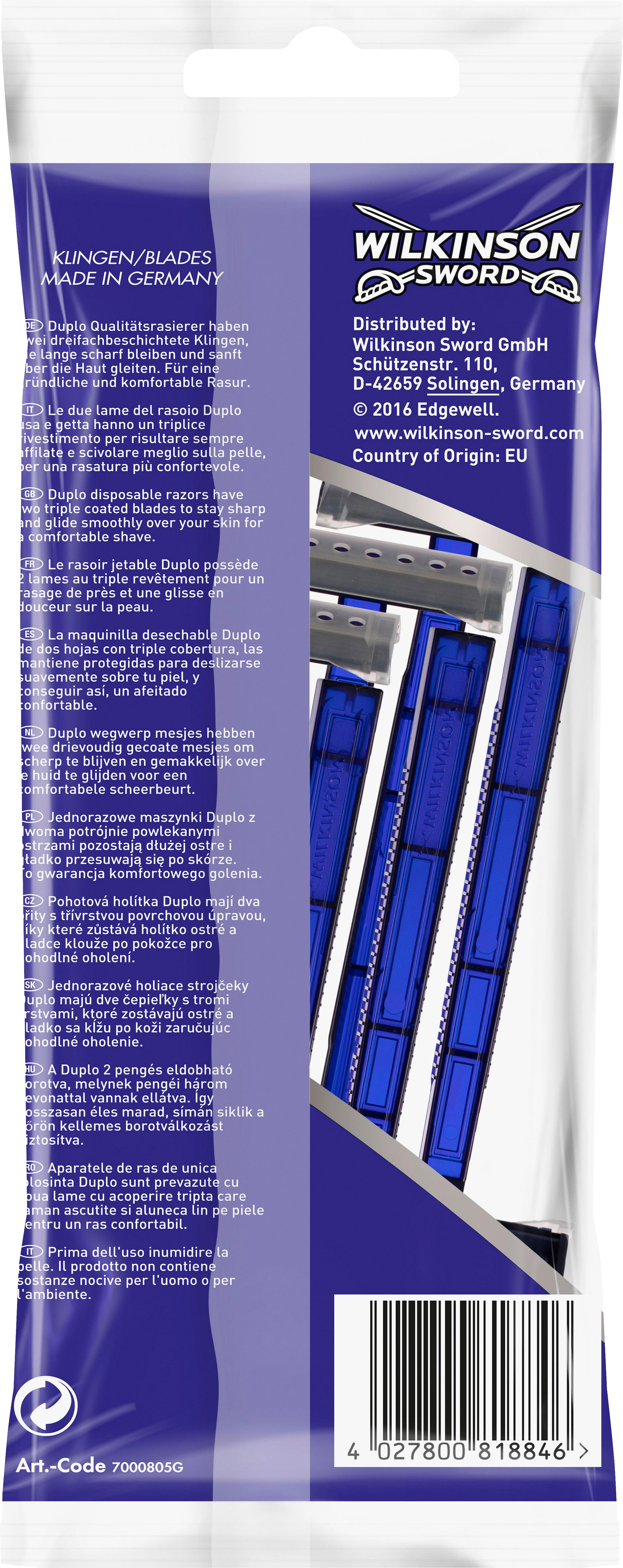 Produktbild Wilkinson Sword Duplo Einwegrasierer 2 von 2