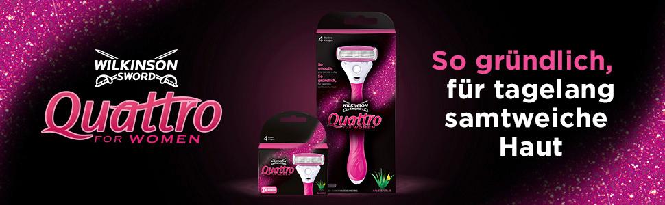 Produktbild WILKINSON SWORD Quattro for Women Rasierapparat 4 von 6