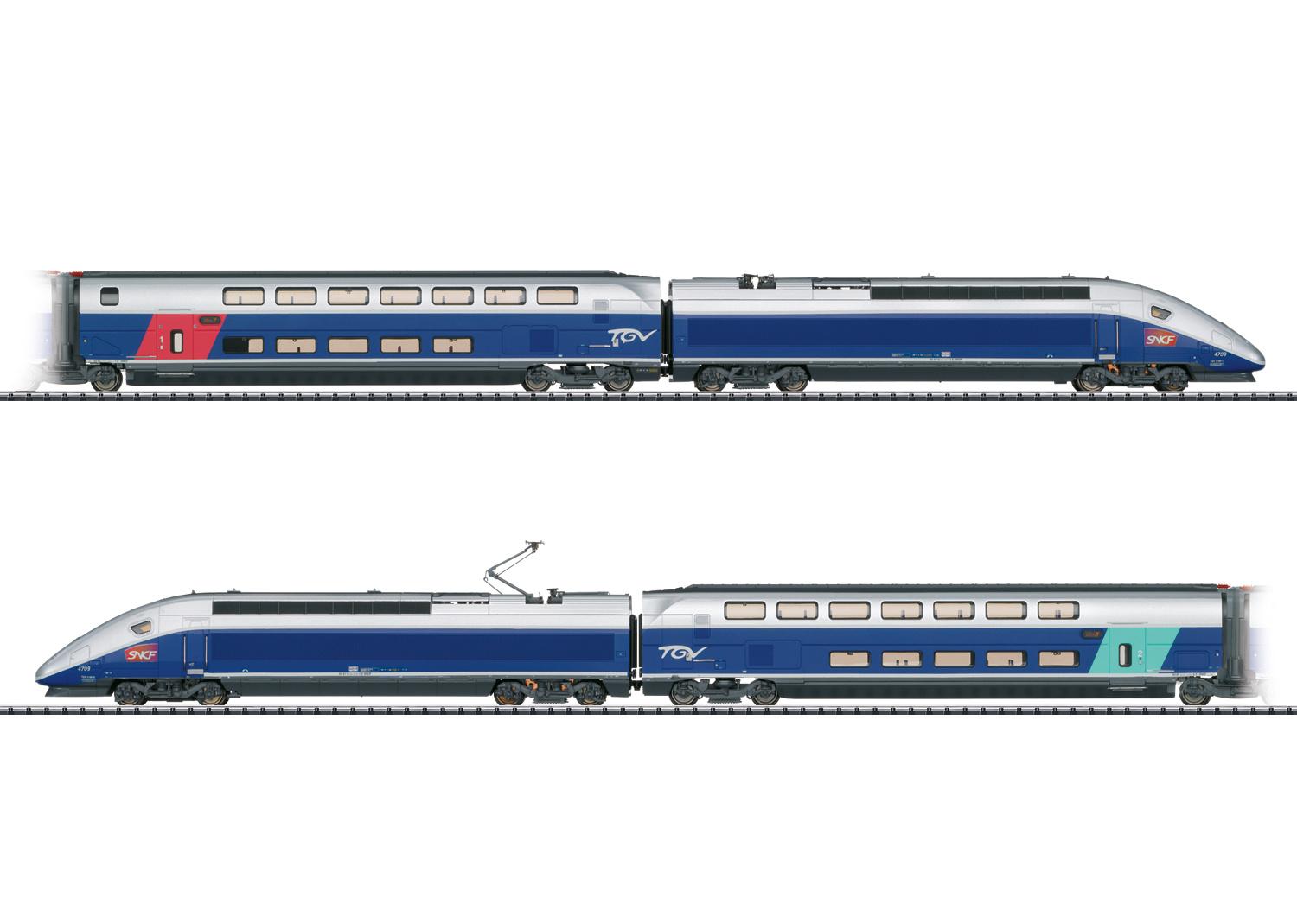 TRIX 22381 - Hochgeschwindigkeitszug TGV Euroduplex