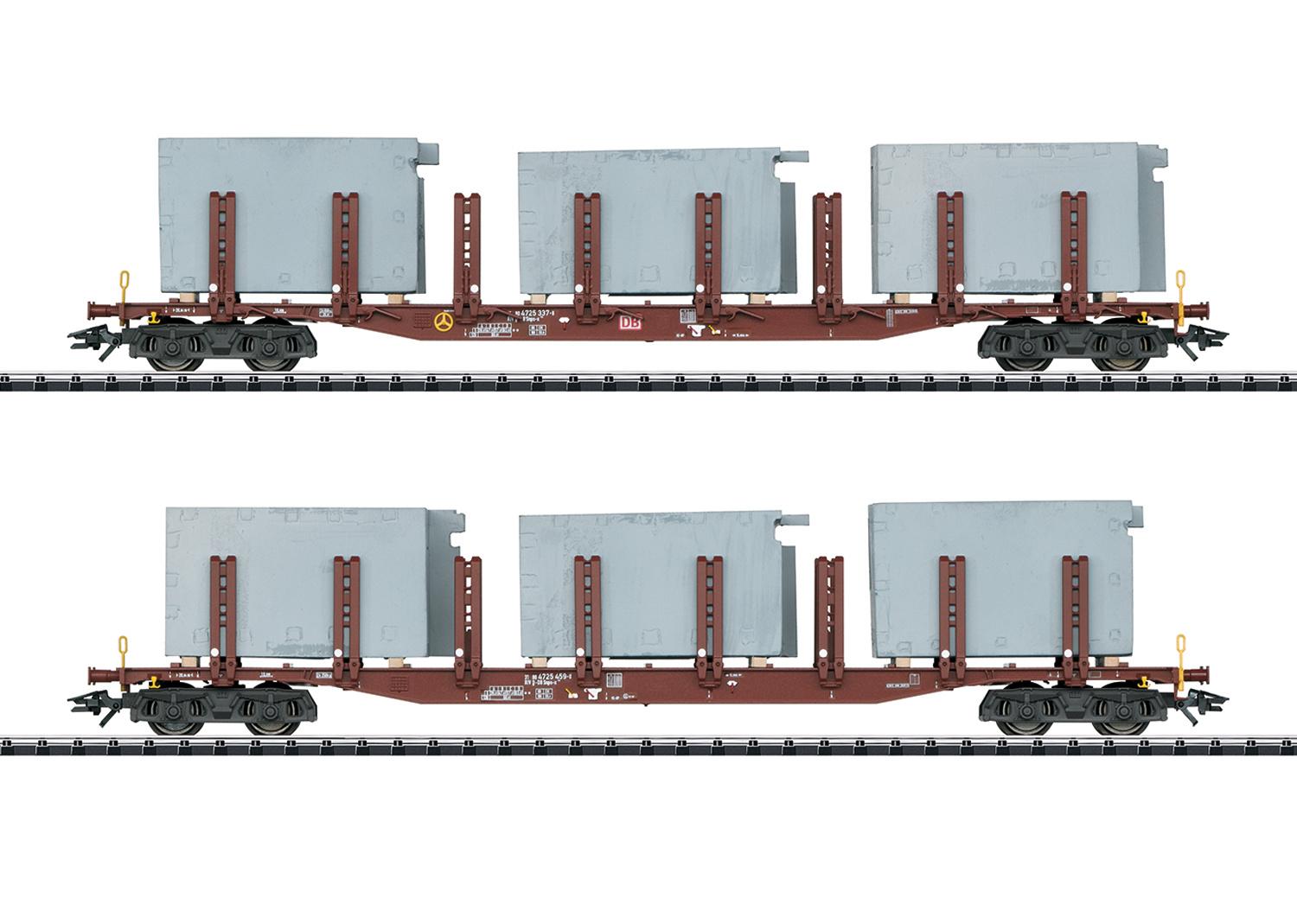 TRIX 24141 - Rungenwagen-Set"Badsysteme"