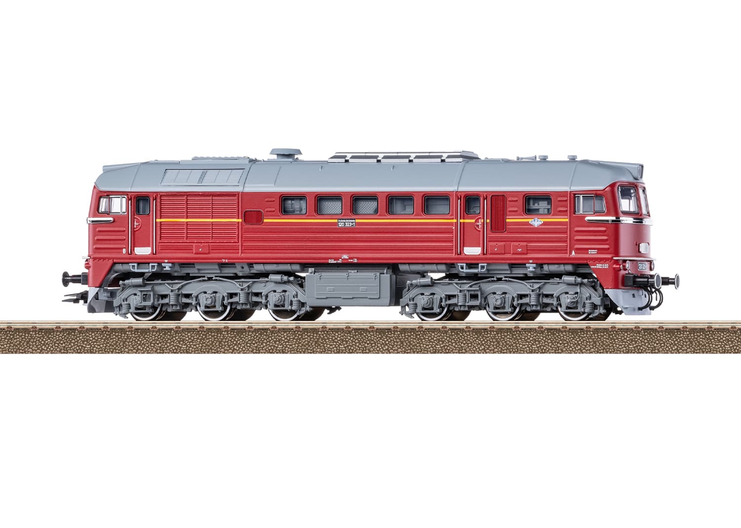 TRIX 25203 H0 Diesellok 120 323-1 DR Ep. IV ab 14 Jahren