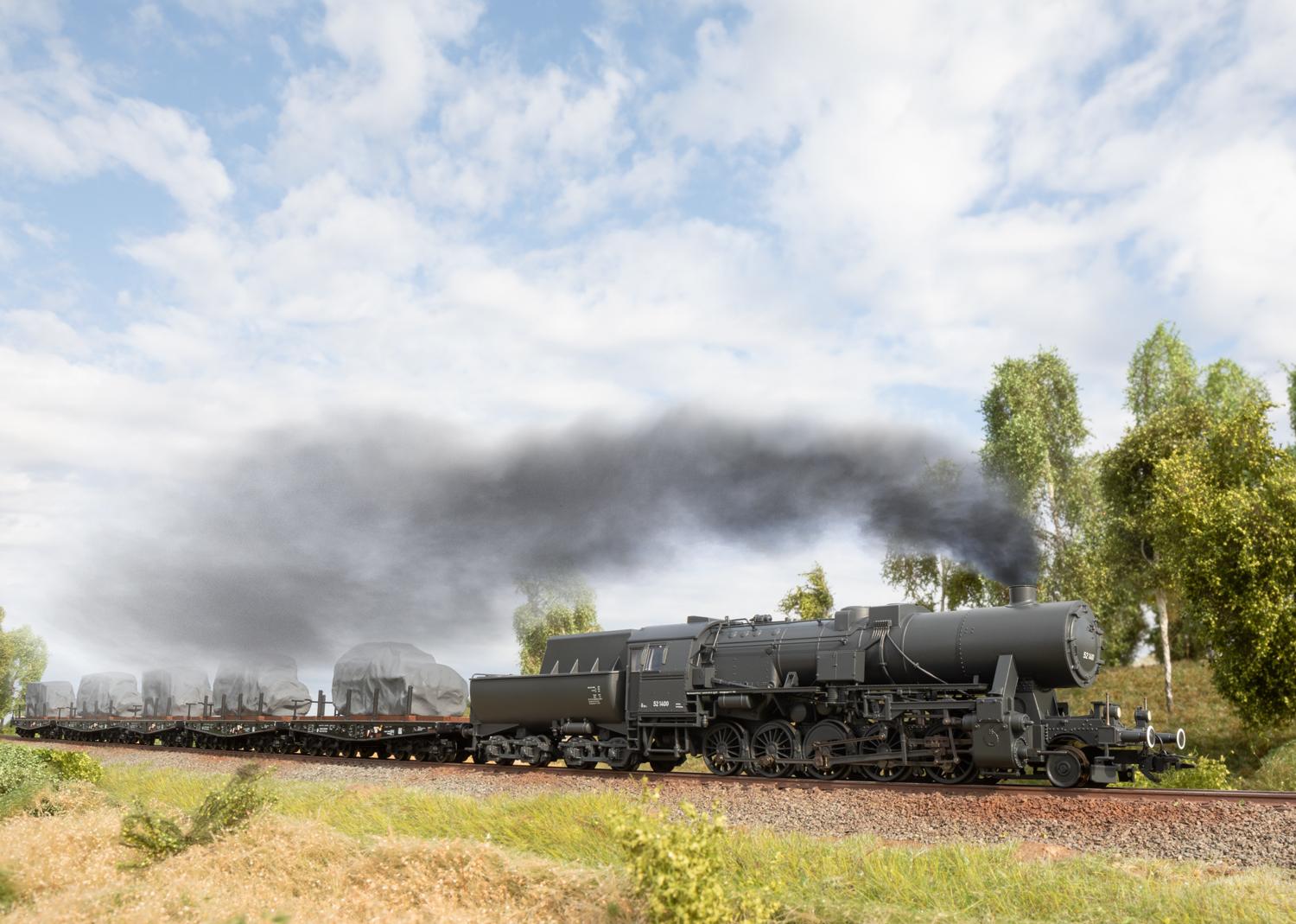 Produktbild TRIX 25532 H0 Dampflokomotive Baureihe 52 3 von 6