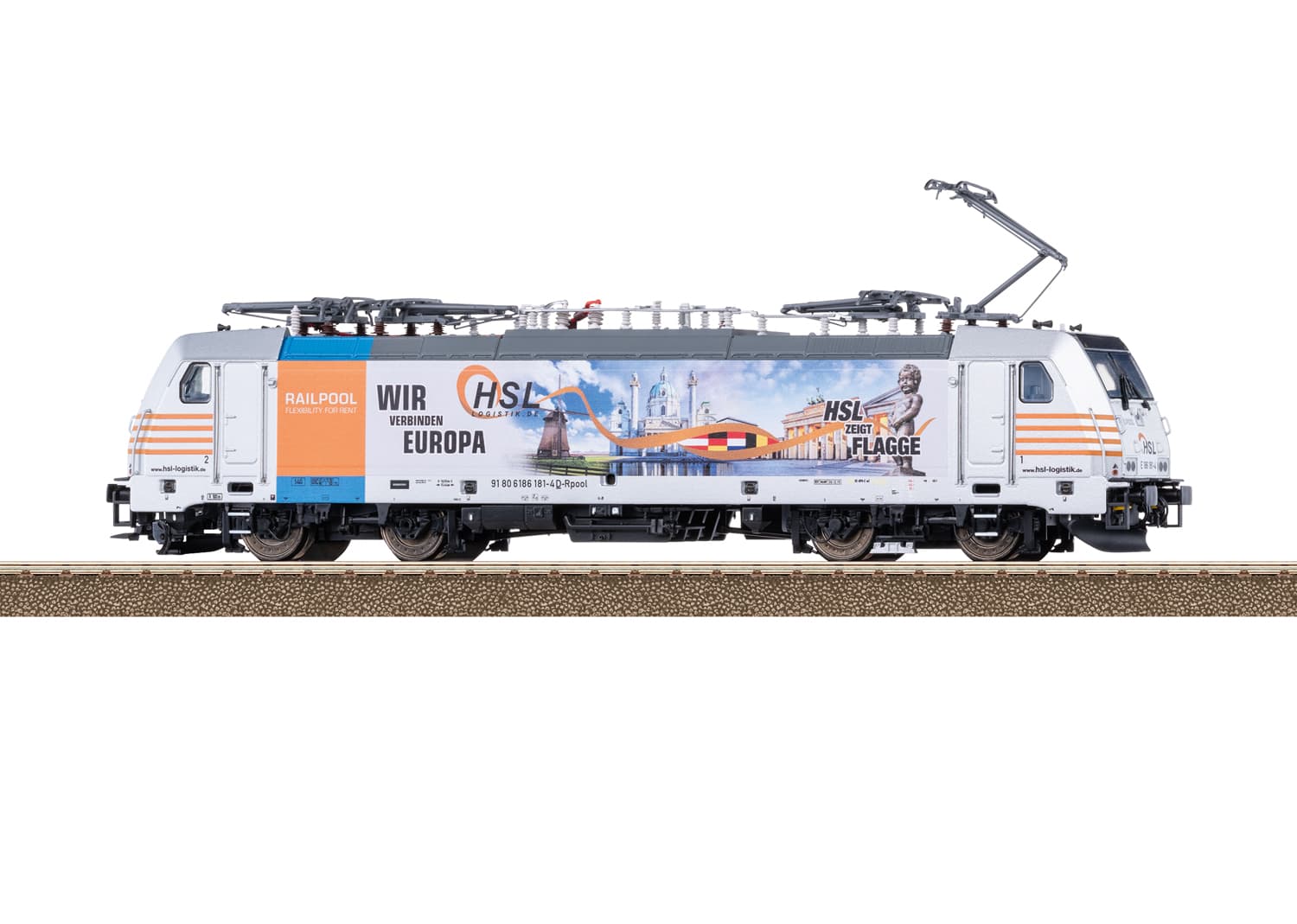 Produktbild TRIX 25803 H0 Elektrolokomotive Baureihe 186 4 von 4