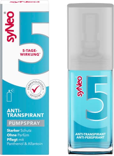 syNeo 5 Anti-Transpirant Pumpspray 5 Tage Wirkung