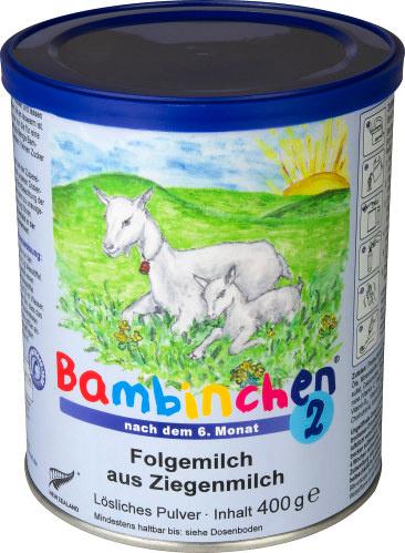 Bambinchen 2 Folgemilch aus Ziegenmilch