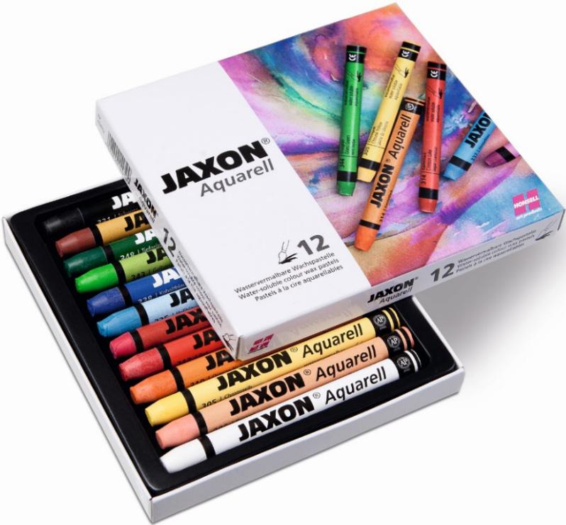JAXON Aquarellkreide 12er Set