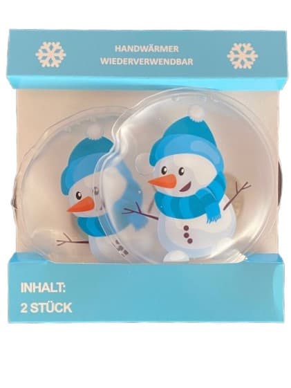 Handwärmer Schneemann 2er-Set