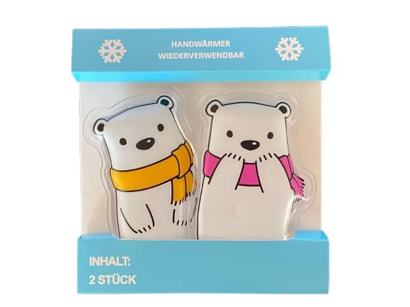 Handwärmer Eisbär 2er-Set