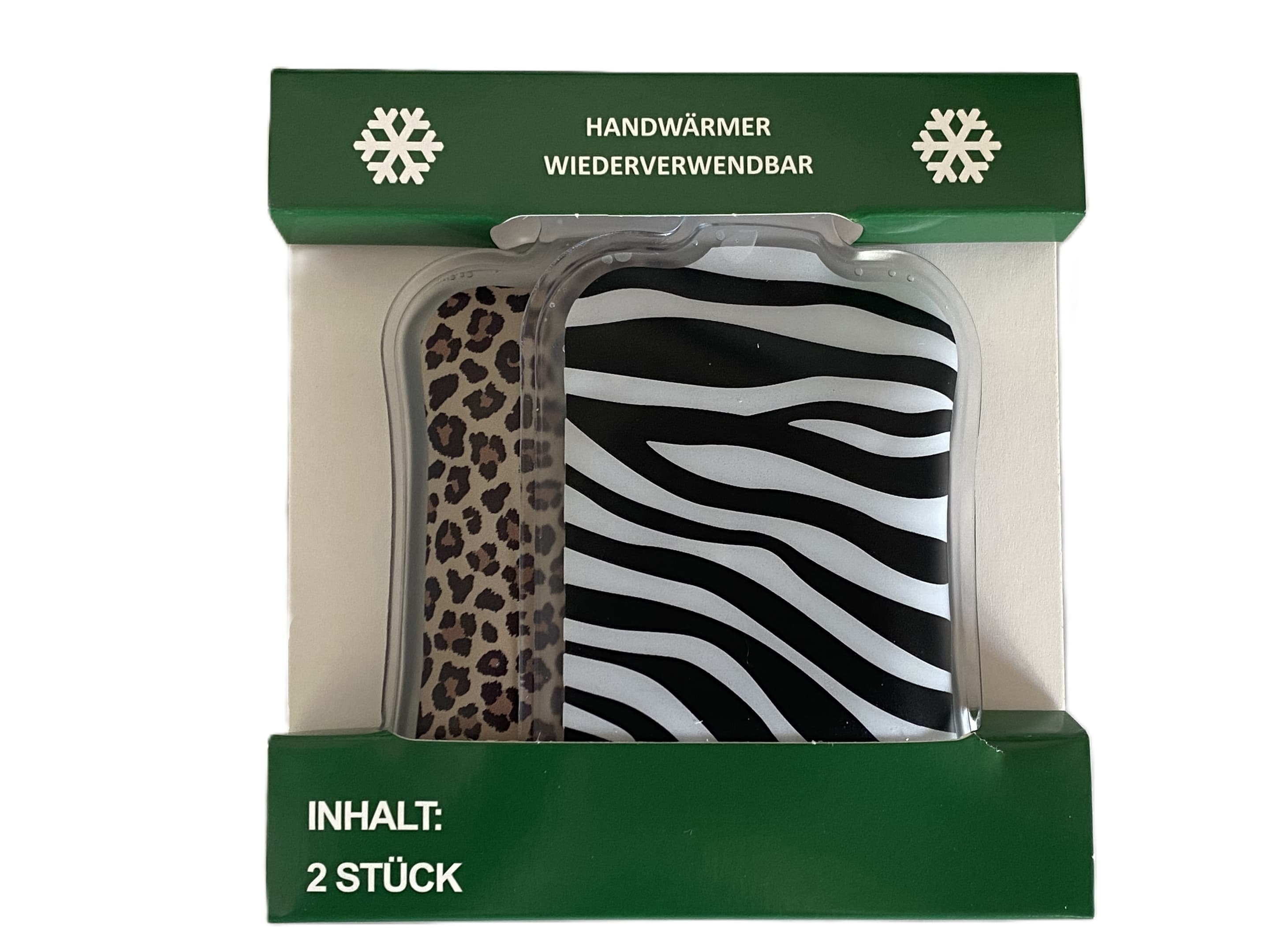 Handwärmer Leo & Zebra 2er Pack
