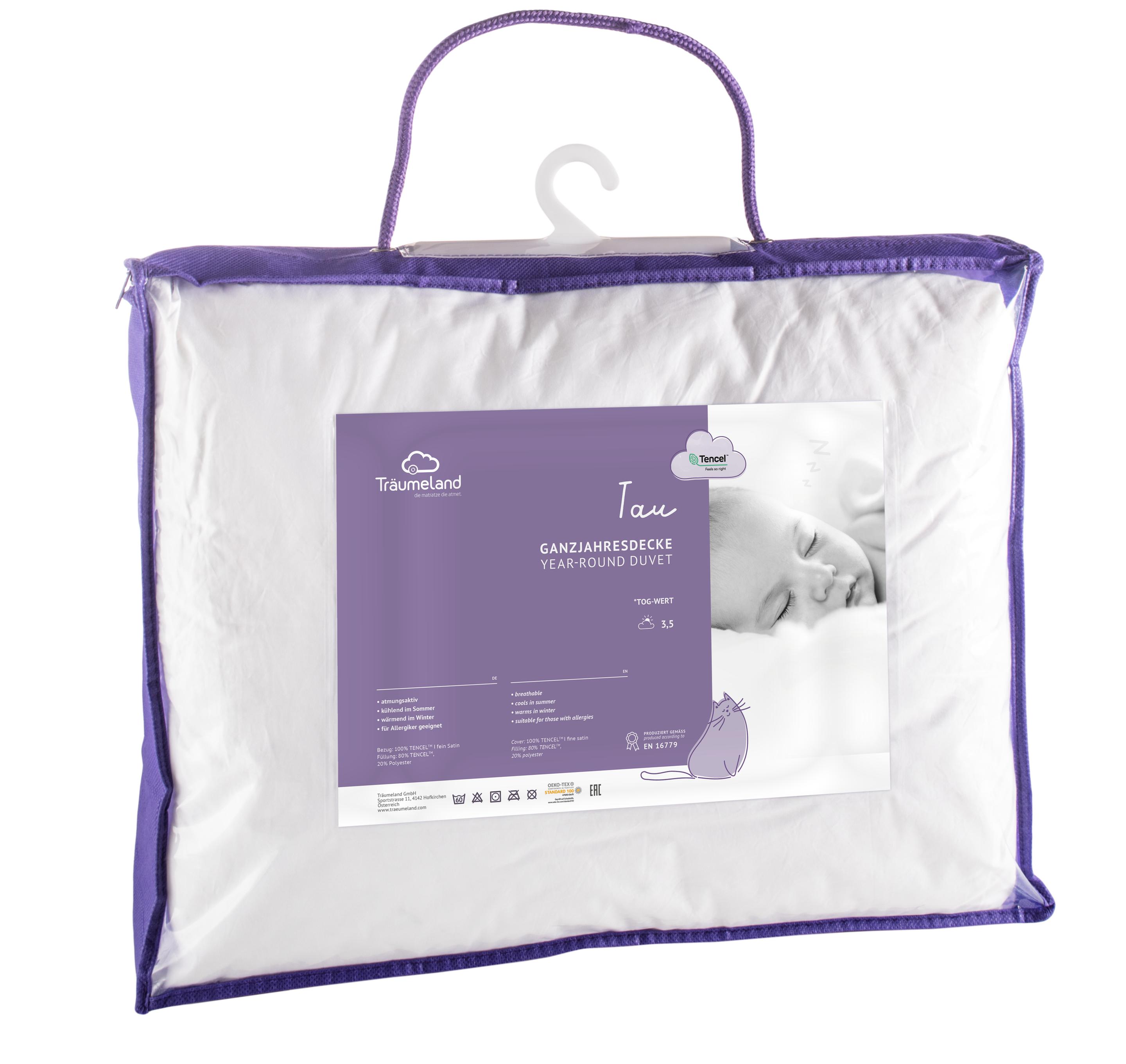 Produktbild Träumeland Babydecke Tau 100x135cm 2 von 4