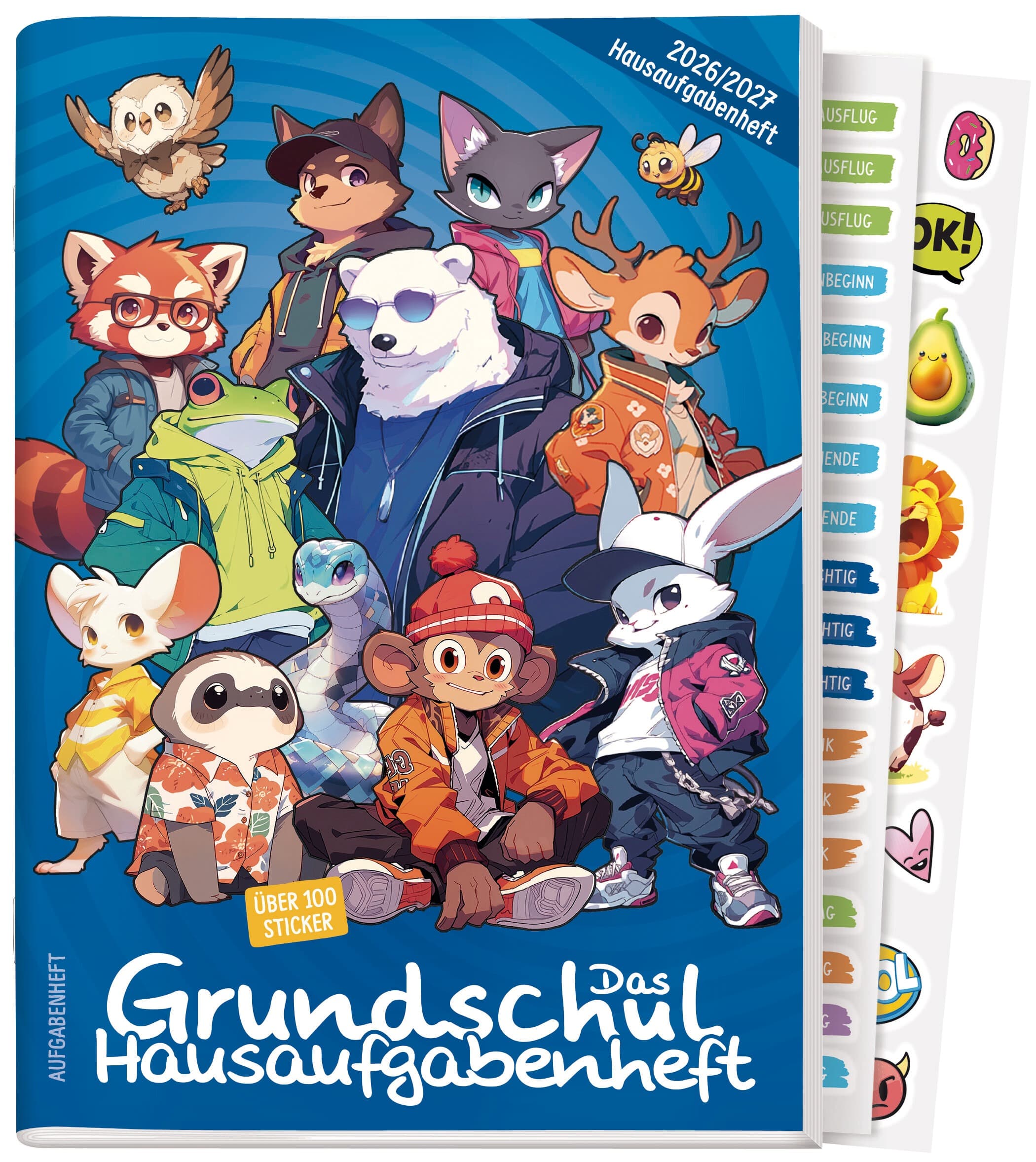 Grundschul-Hausaufgabenheft 26/27 A5