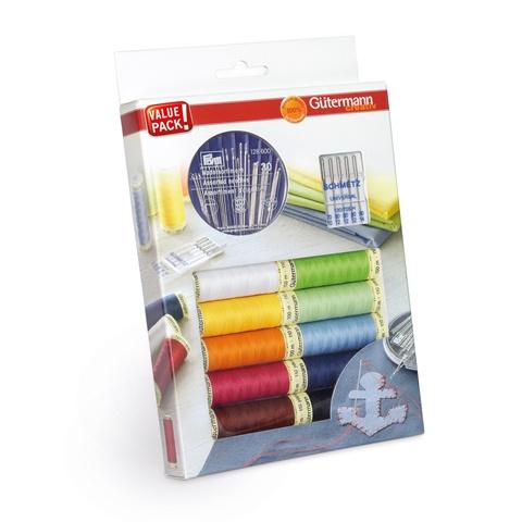 Gütermann Nähfaden-Set mit Nähnadeln