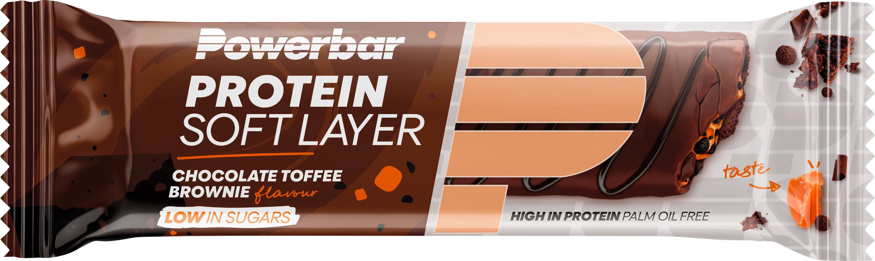 POWERBAR® Protein Soft Layer Chocolate Toffee Brownie